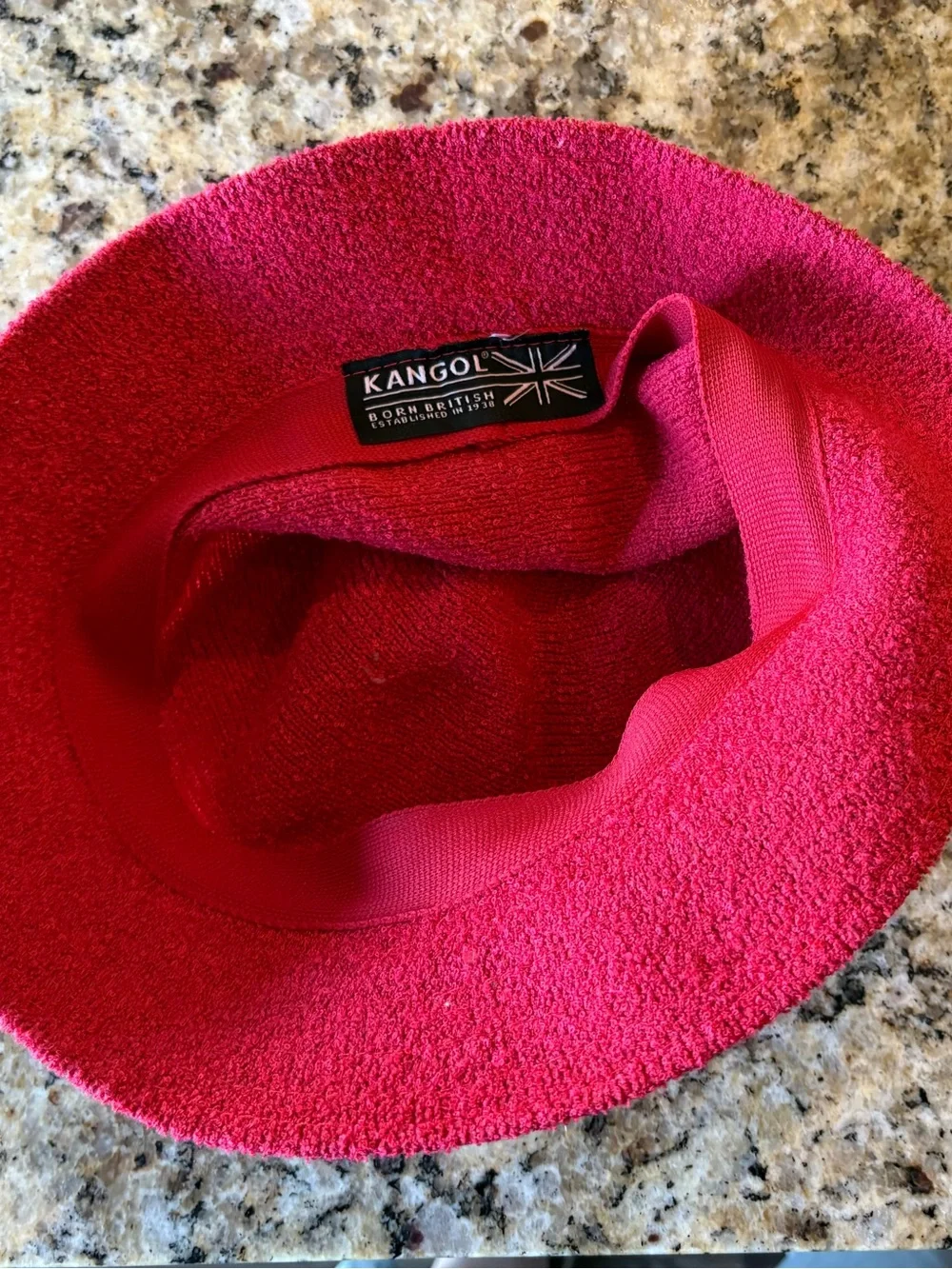 Kangol Bermuda Bucket Hat Red Size M Unisex